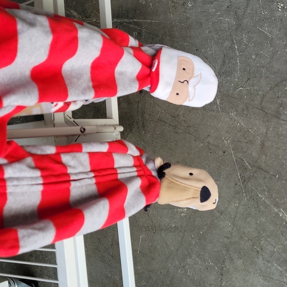 NWT Carter's Red and Gray Kids Pajama Sets - Picture 3 of 5